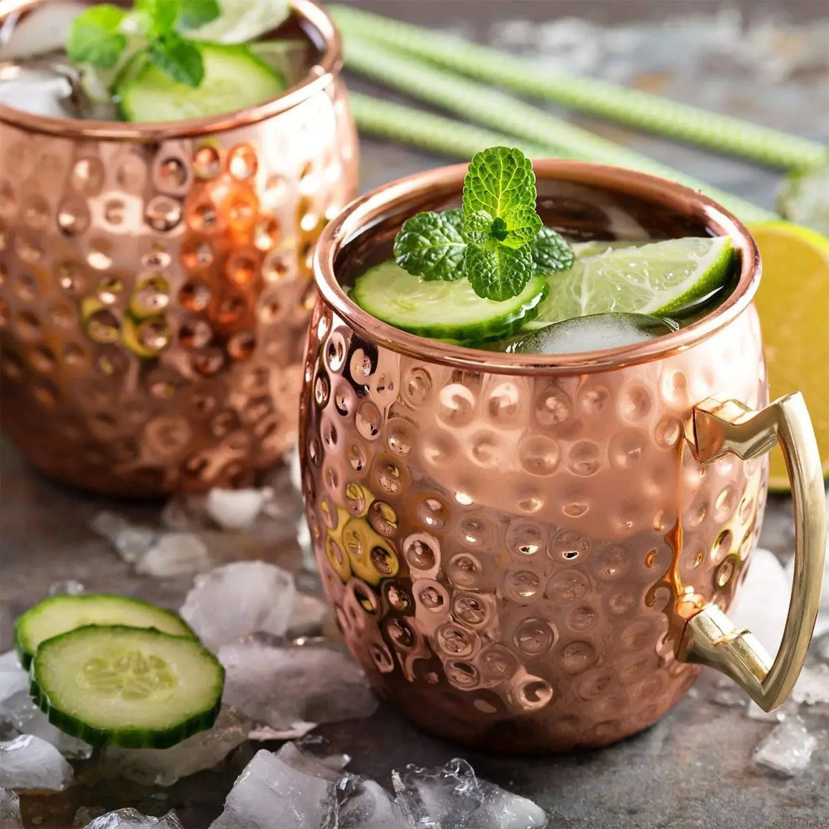 Stainless Steel Copper Plated Mug-beer/cocktail/coffee drinkware